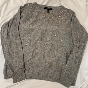 Forever 21 grey sweater M